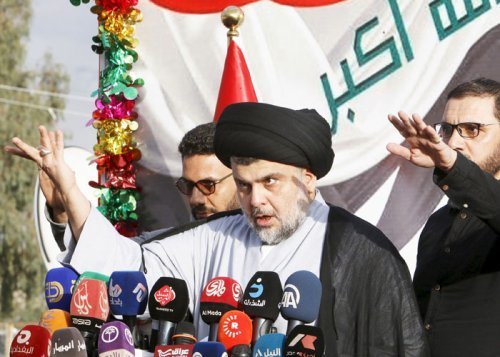 ضغط ايراني يقابله تأييد من المرجعية الدينية في النجف لمقتدى الصدر المعتصم في الخضراءseennews.com/view.php?id=21…