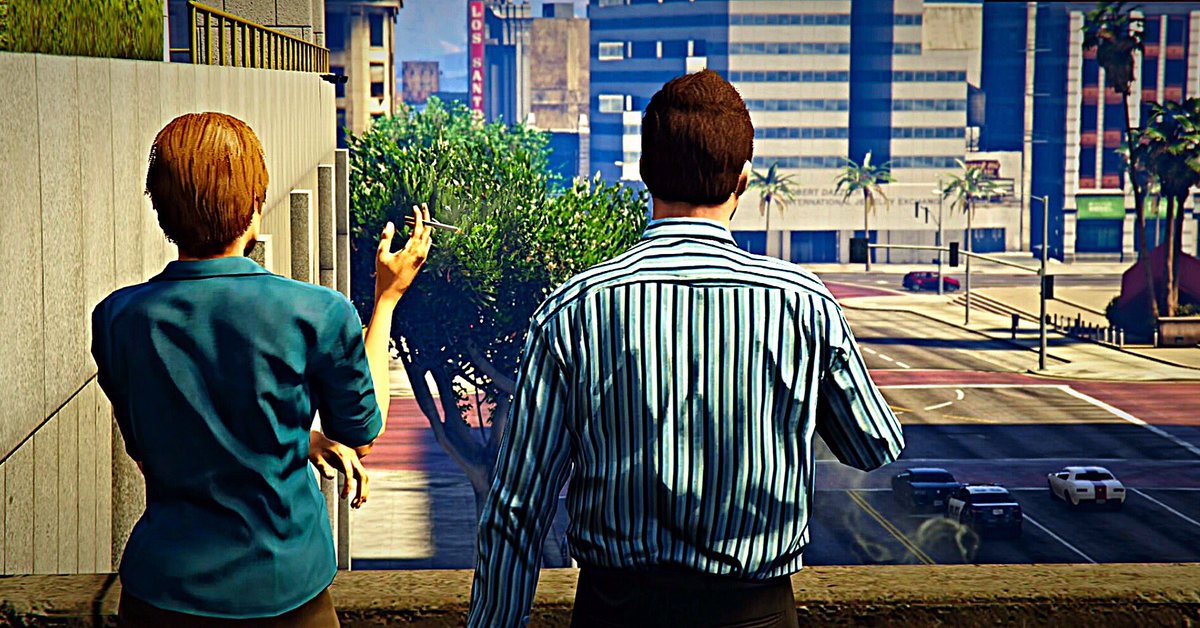 #111 Smoke Break. <a href="/RockstarGames/">Rockstar Games</a> #GTAPhotographers #GTASnapmatic #Snapmatic #GTAV #GTAOnline #Snapmatichub #PS4share