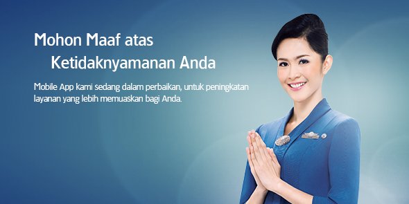 IndonesiaGaruda's tweet photo. Demi peningkatan layanan, Mobile App kami sementara tidak dapat diakses pada 28 Mar pk 21.00 - 29 Mar pk 01.00 WIB. https://t.co/W5RppgMl3v