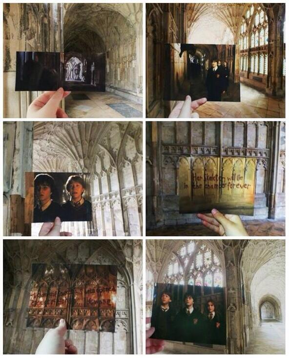 PotterWorldUK's tweet image. Gloucester Cathedral where Harry Potter was filmed.