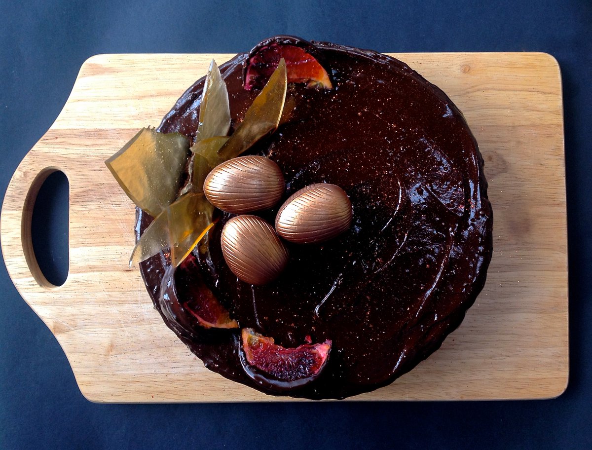 Happy Spring! #goldenchocolateeggs #bloodorange #chocolateorange #madison27