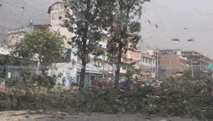 Annapurna_Post's tweet photo. हावाहुरीले काठमाडौंमा सातजना घाइते https://t.co/DGmFF9aCSX https://t.co/Rd044sjdw4