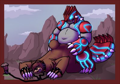 BuffGroudon's tweet image. Who wants to be pounded