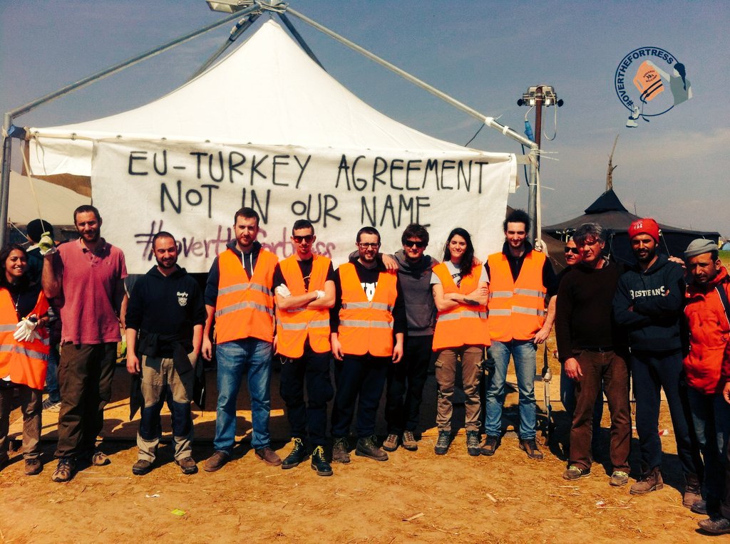 MeltingPotEU's tweet photo. #Overthefortress build &amp; leave an electrified tent with wifi. Enlighted area near kids tent &amp; infopoint. @OlaHelle https://t.co/6rnfQUCUvZ