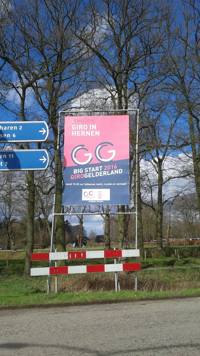 #Hernen maakt zich klaar voor de <a href="/Girogelderland/">Giro Gelderland</a>. Iedereen welkom. Muziek, Groot beeldscherm, Italiaans marktje.