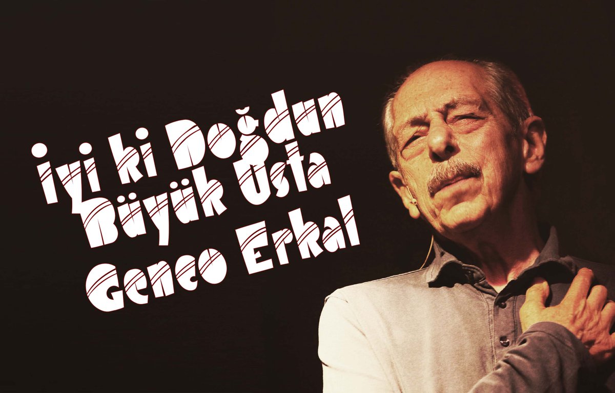 Bugün günlerden Genco Erkal.

#İyikiDoğdunGencoErkal