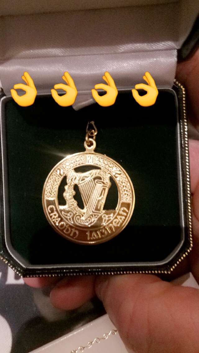 Nice to finally get my hands on Leinster medal after so many years of disappointment #nevergiveup
