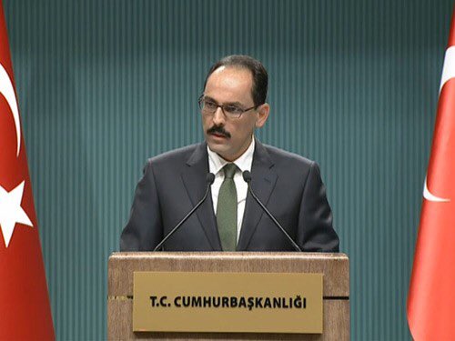 tcbestepe's tweet photo. Cumhurbaşkanlığı Sözcüsü Kalın: “DEAŞ Belasından Bütün Dünyanın Kurtulması Gerekiyor” https://t.co/IvryU3Gwpl https://t.co/BNc4RMAv10