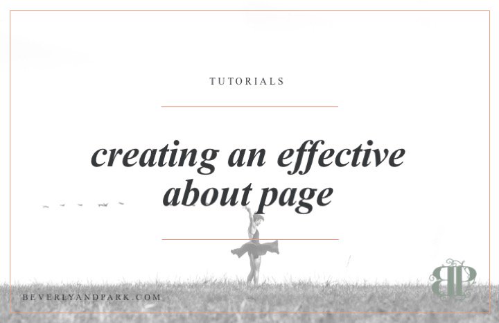 {new post} How to Create an Effective About Page: bit.ly/1PAsM0h