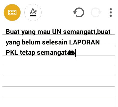 osissmk5btm's tweet photo. Ganbate yang kelas 12,minggu depan UN. Yang pkl jangan lupa laporan nya 😃😁😁 #smkn5batam #smkbisa https://t.co/djFG8RyDyF
