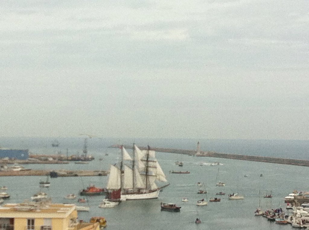 Départ du Marité sous voiles #Sète #escaleasete2016 #eas2016