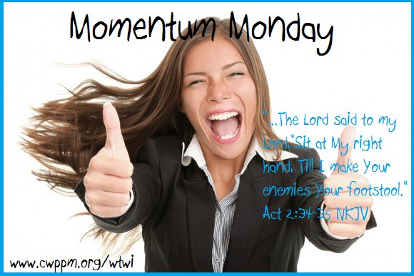 pastorrljohnson's tweet photo. #MomentumMonday #ThumbsUP #Momentumshift #enemyforces #becomemyfootstool #wtwi https://t.co/MDItXG7J3o