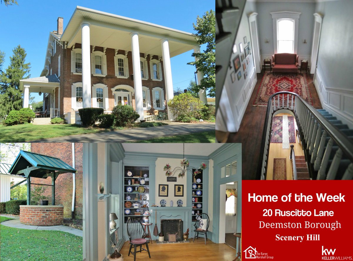 KarenMarshallKW's tweet photo. #HomeoftheWeek Treasured Heirloom in Washington County https://t.co/SOoVB2WHkO
#MillionDollarHomes #30Acres https://t.co/M9pSTUHbol