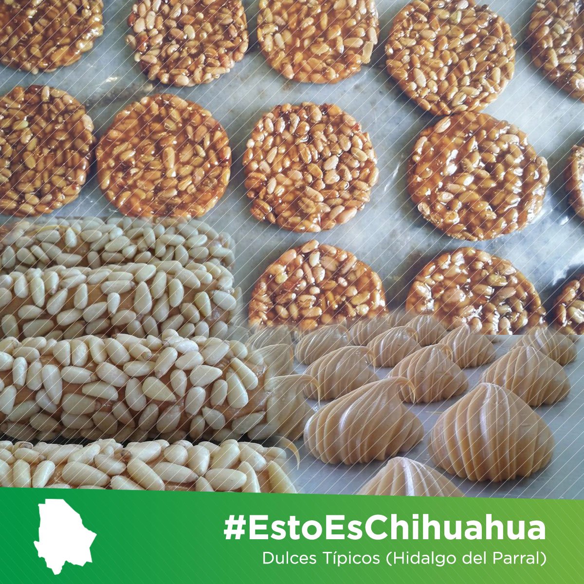EnriqueSerranoE's tweet photo. Para empezar la semana, que tal un dulce de Parral para el antojo #EstoESChihuahua https://t.co/kBDxPQiAkl