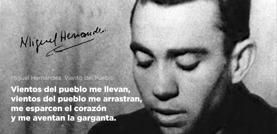 74 años de la muerte de Miguel Hernández. Vientos del pueblo continúan hoy arrastrándonos.