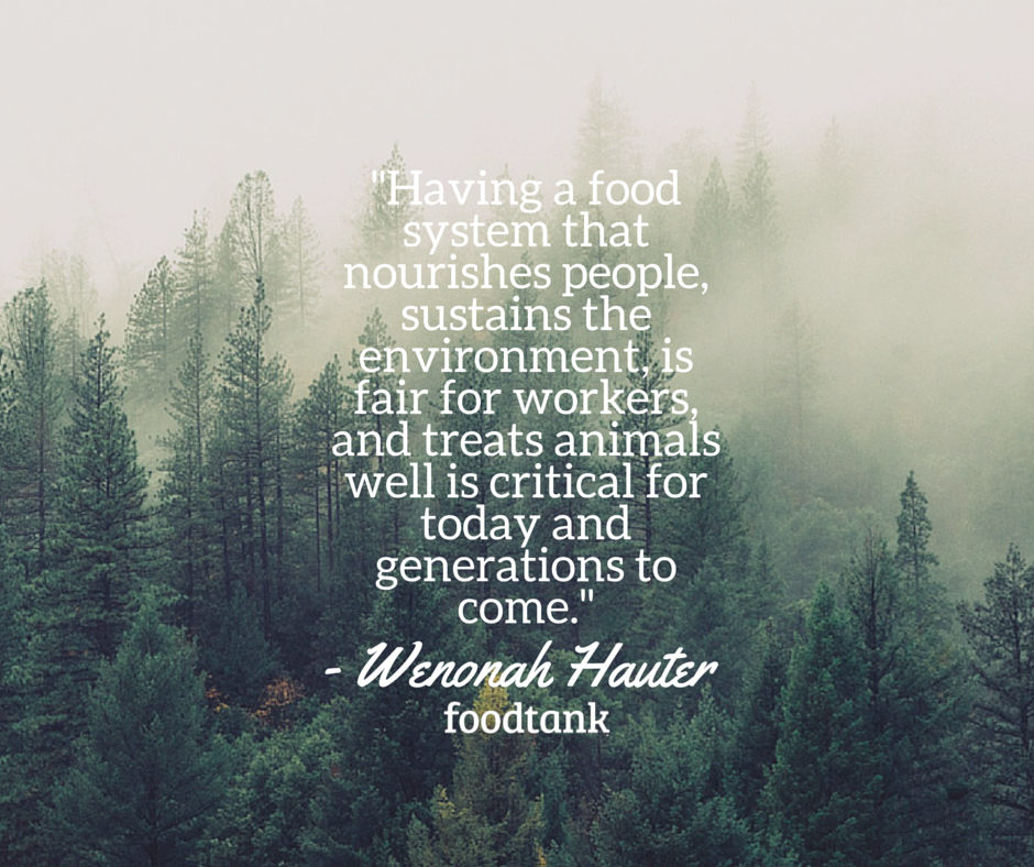 foodtank's tweet photo. 9 Qs w/ #FoodTank DC Summit guest @WenonahHauter, Executive Director of @foodandwater watch: https://t.co/lAiAhPa1xg https://t.co/NHTTHjn8aA