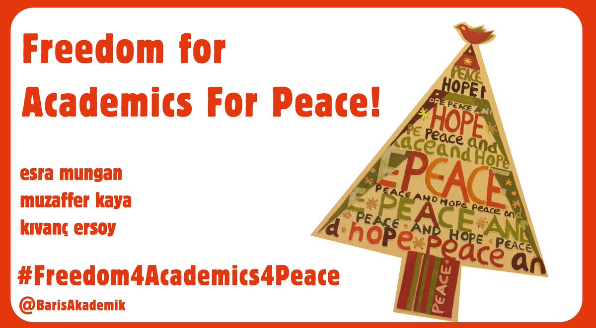 #Freedom4Academics4Peace