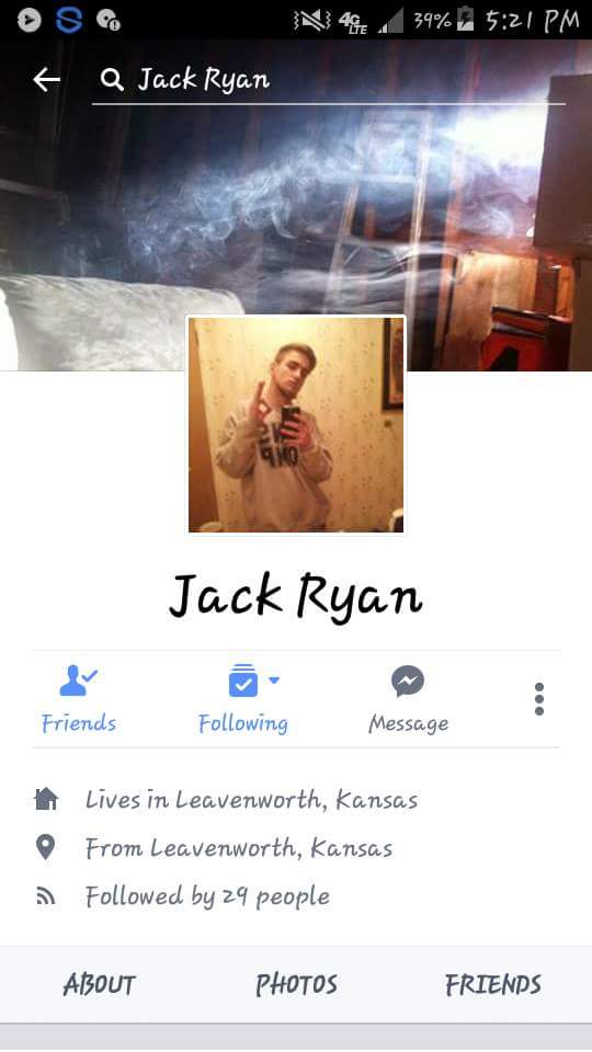 help_ryan's tweet image. One his his facebook one is his MeetMe