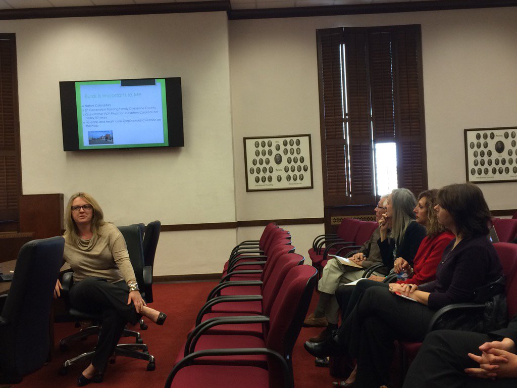 WWFH_CO's tweet photo. Talking #cancer &amp; #ruralhealth w the #coleg #cancercaucus @CUCancerCenter @LiverConnection @nancytodd28 @Beth4HD31 https://t.co/wnw9JlyVhC