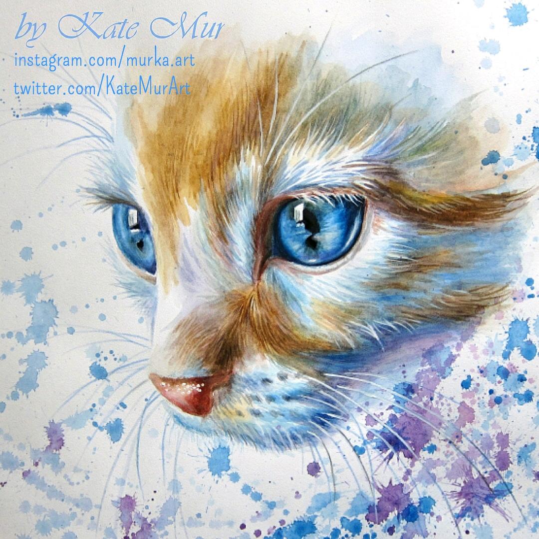 KateMurArt's tweet photo. Improving my #watercolor skills.  It's hard but rewarding!
#art #artist #artwork #artblog #artstudio #artraffic https://t.co/OaiQjemh4Q