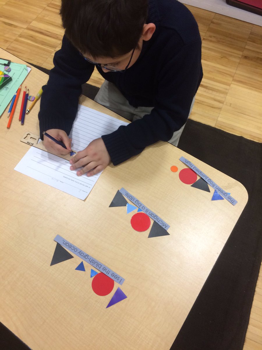 BattleCreekMont's tweet image. #Montessorilove #grammarstudy