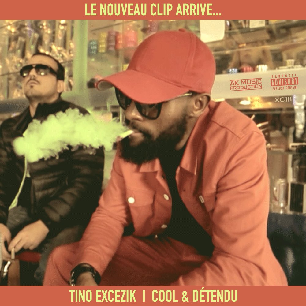 Tino_Excezik's tweet photo. Le nouveau clip arrive...
► COOL &amp; DÉTENDU https://t.co/kgpOrXDHsG