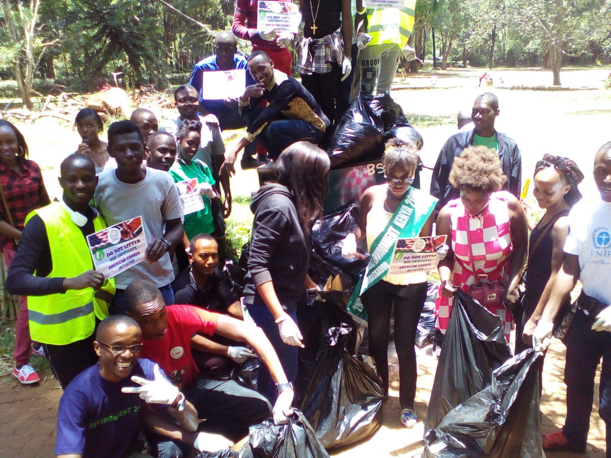 CelestineKenya's tweet photo. Team @msenvironmentke  great job done at aboretum park. #MissEnvironmentKe https://t.co/hSsJKjK84y