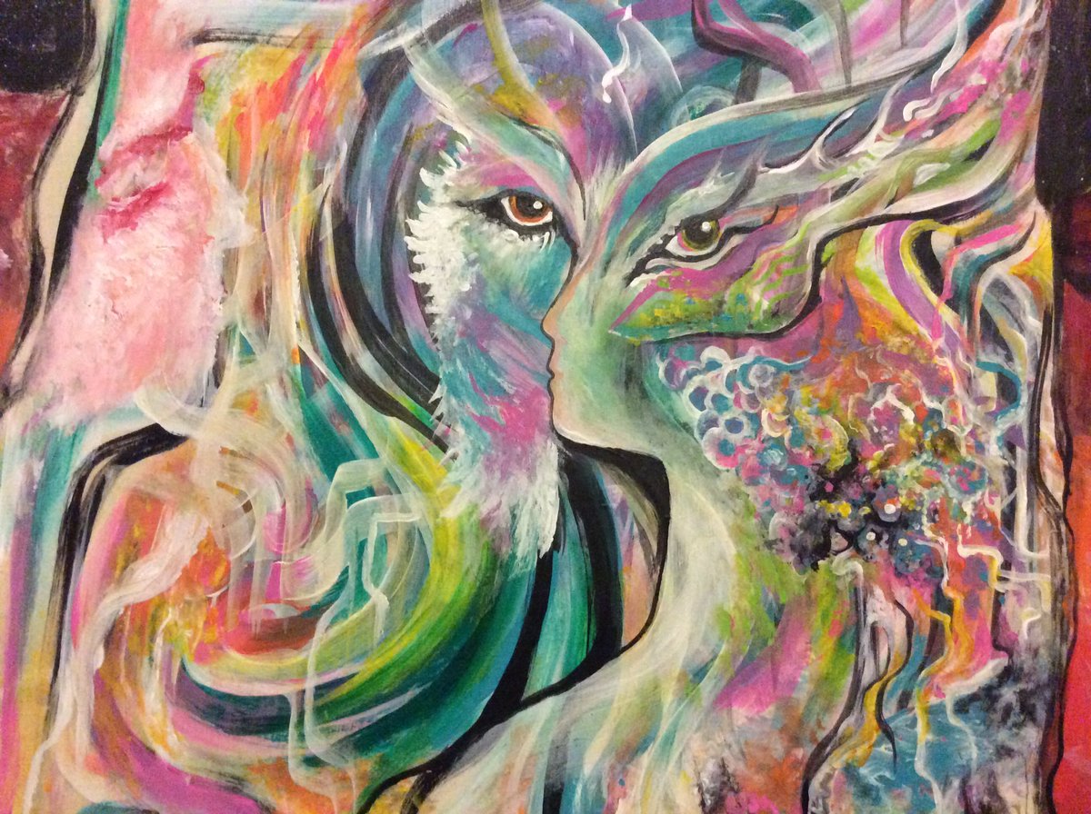 MichaelVeeArt's tweet photo. #psychedelicmess @PsychdelicPics @psychedelicmess #painting https://t.co/IdDXrqxaXo