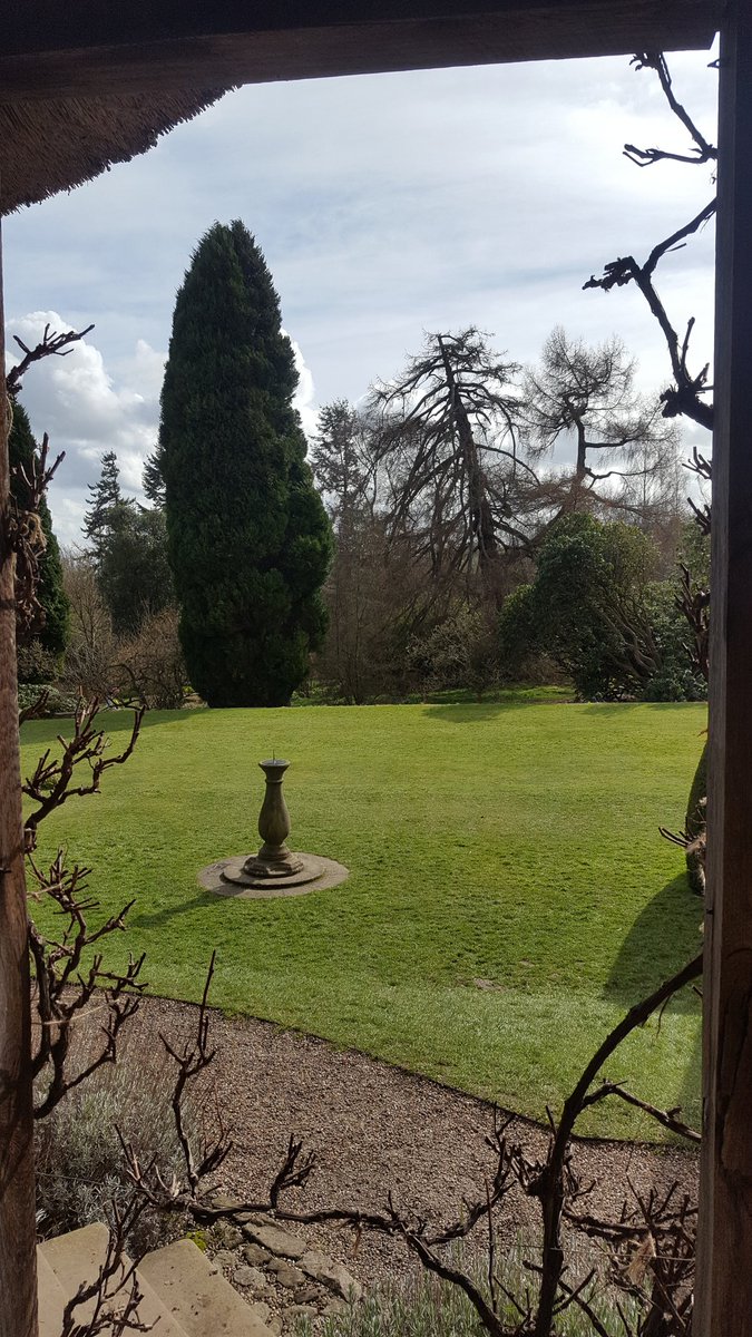 Enjoying our #egghuntfun @ChirkCastleNT . Dodging the #showers!