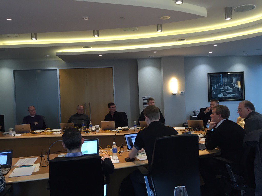 mikemorrealeNHL's tweet photo. So sitting in on final CSS final meetings. Will be tweeting/covering all day to provide some insight https://t.co/DCywc4A1jT