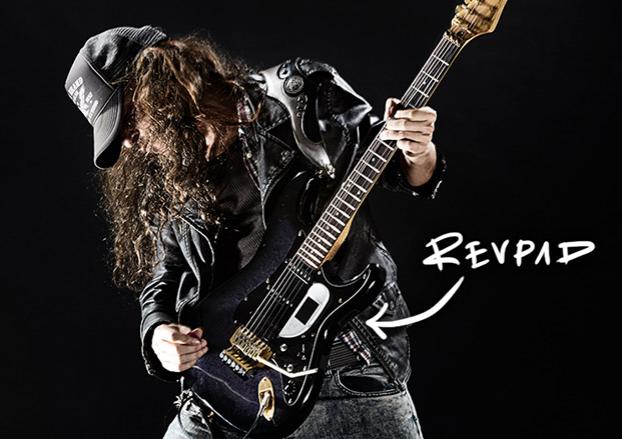 GuitarWorld's tweet photo. Meet the #REVPAD: @GTCsound Launches Wireless Touchpad for Guitars https://t.co/dZADoH8bWi https://t.co/4SQrDy4xuE
