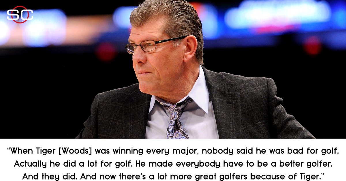 UConn head coach Geno Auriemma defends his team's dominance. es.pn/1pUuDIU