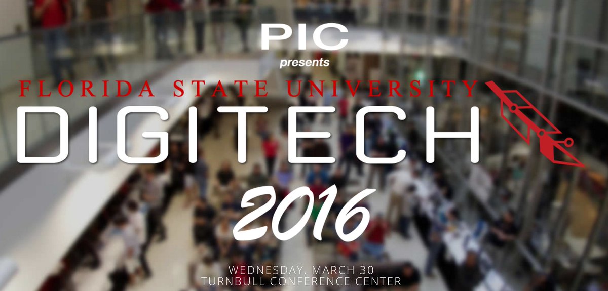FloridaState's tweet photo. #Robots, #tech & free t-shirts? #TheseAreAFewofOurFavoriteThings. Come out to #FSUDigitech: https://t.co/BHq00zDXEW https://t.co/STa6Zk6st2