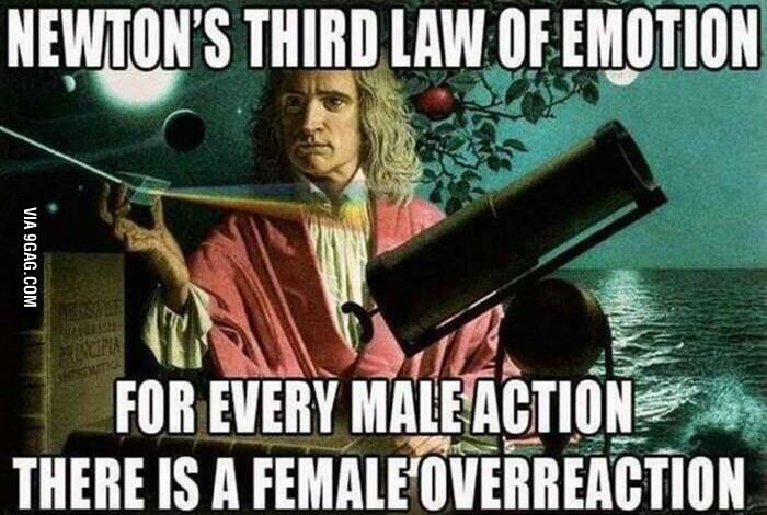 9GAG's tweet image. Newton was a wise man. 
9gag.com/gag/ajAK5zx?re…