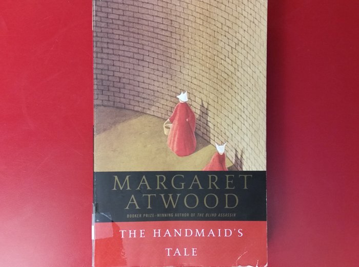 Today for #WomensHistoryMonth we honor <a href="/MargaretAtwood/">Margaret E Atwood</a> &amp; her classic, The Handmaid's Tale: qnslib.org/ZVR58