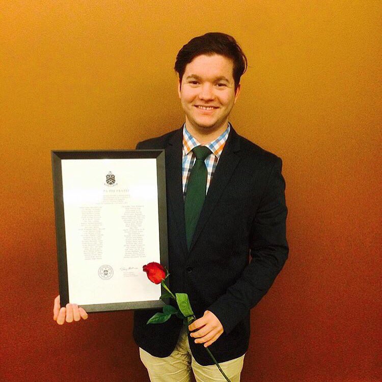 Congrats to our brother of the week, <a href="/brandan2011/">Bran</a>! Thank you for your endless dedication to our chapter! #ProudToBe