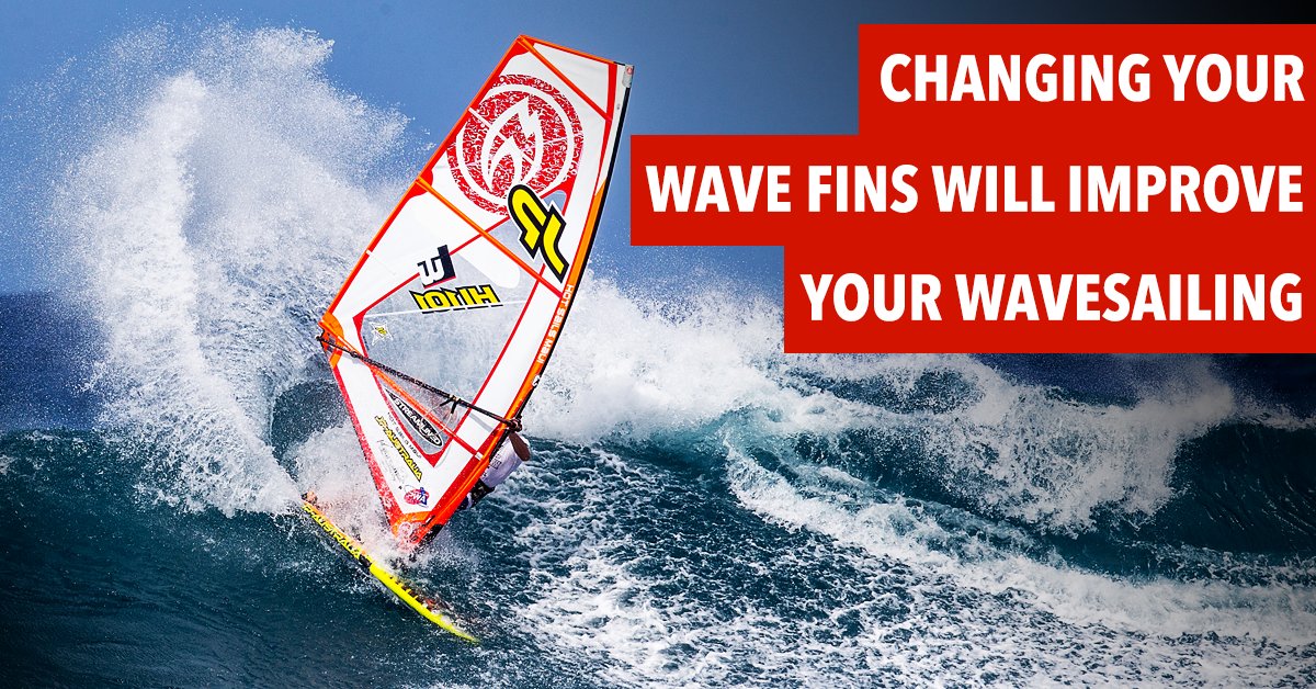 Changing you #fins will improve your #wavesailing, learn more ow.ly/ZXARW #windsurfing #wave #windsurf