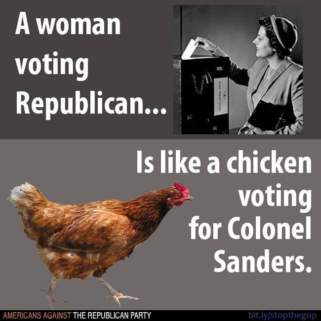 shively_tiffany's tweet photo. @Women4Trump @realDonaldTrump there's actually a group for this? What a special kind of stupid. https://t.co/Iv5p3tugDb