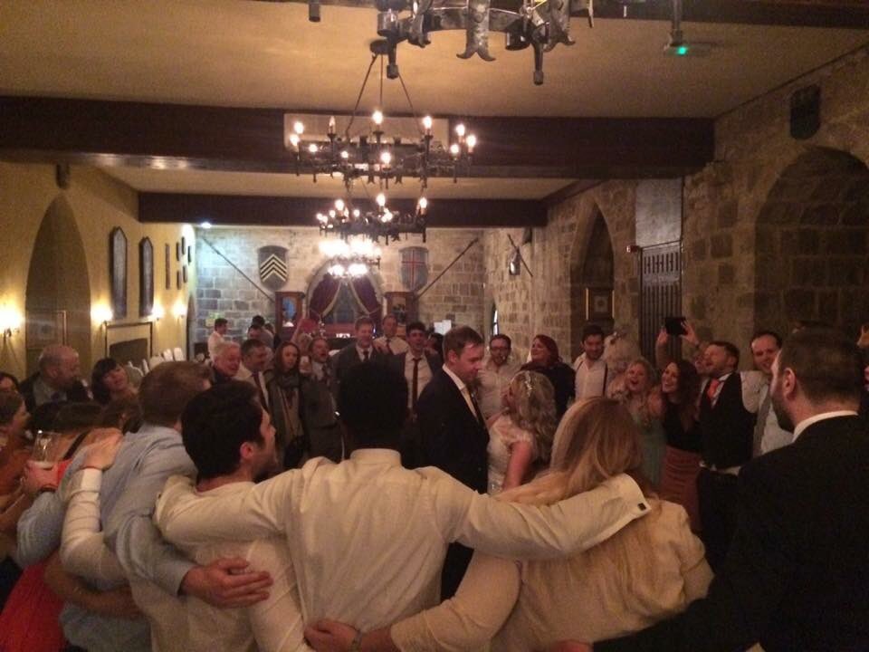 The perfect ending to our wedding surrounded by our loved ones <a href="/GUPband/">Grace Under Pressure</a> #aerosmith #majorwedding