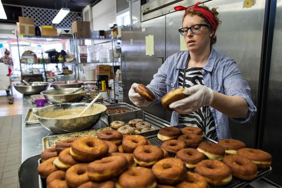 Workbar's tweet photo. .@goodyear is currently loving โtraffic, donuts, foodโ #OurSquare #UnionSquare photo @UnionSqDonuts via @BostonGlobe https://t.co/1gp9RpsFzE