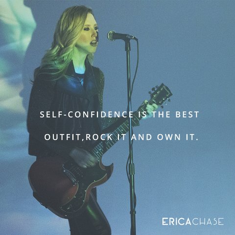 EricaChaseMusic's tweet photo. Self confidence is the best outfit.  Rock it and own it! #MusicMonday #mondaymotivation #chasedreams https://t.co/tK4JATQ5qX