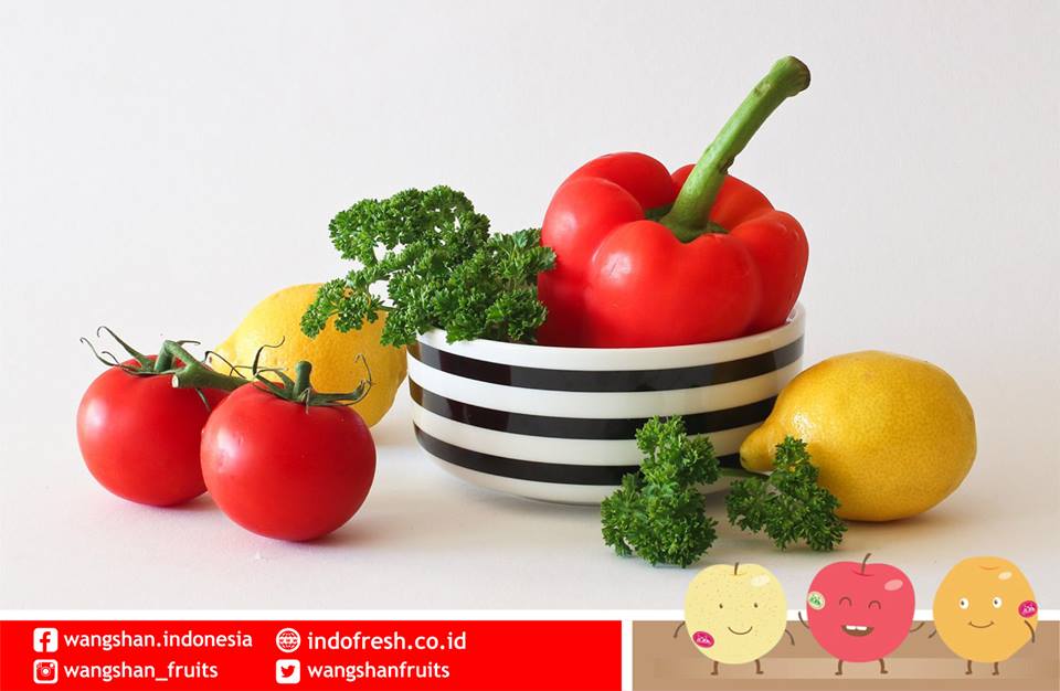 #TahukahKamu mengkonsumsi buah &amp; sayur secara teratur merupakan salah satu faktor penting agar tubuh sehat &amp; bugar.