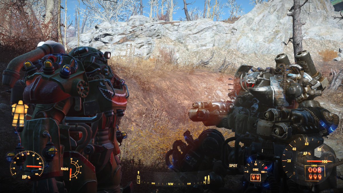 twitchiepooh's tweet image. - So the #Fallout4 DLC #Automatron is LEGITNESS!!!  #ROBOTCARNAGE #Codsworth is pink y&apos;all! #PS4share