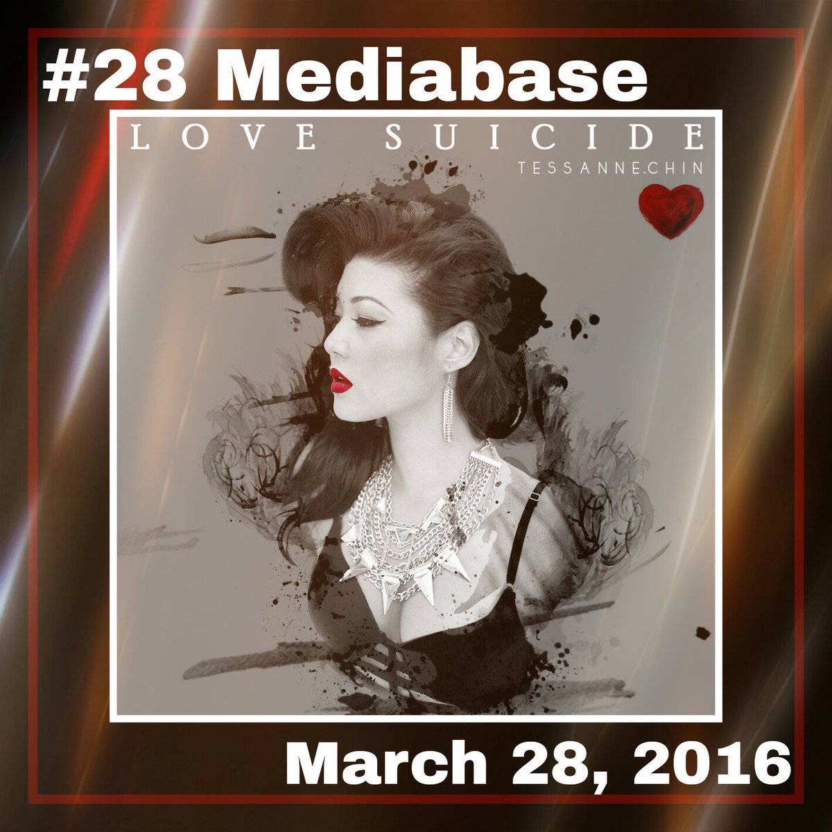 tessanity's tweet photo. #MusicMonday 
Another week for @Tessanne's #LoveSuicide holding the #28 spot #Mediabase #UrbanAC #TYfans  #TYradio https://t.co/M1dpRDcXwR