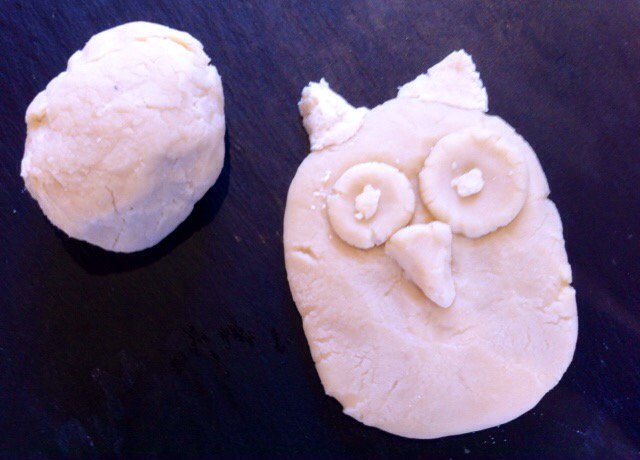 natureschools's tweet photo. Modelling clay owl made from cornflour, bicarbonate of soda and water, all ready for painting https://t.co/IPwR9qjNvk