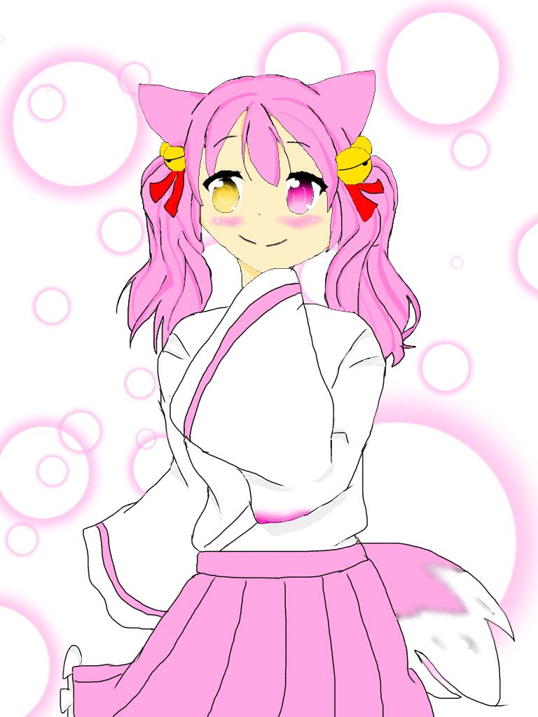 あぃちゃんキュートですねぇ・꒰ ૢ○௰ ૢ○✩꒱❤ 背景が特に素敵です♪