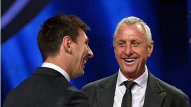 el10blaugrana's tweet photo. "Lo más bonito de Messi es que puede cambiar tres veces de opinión en un metro" Johan Cruyff. https://t.co/Hp3mMwgQv5