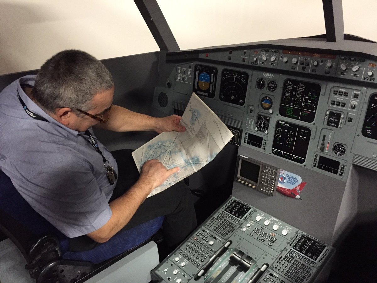 AirGYD's tweet photo. Pino is preparing the flight plan https://t.co/sx0xslsHhN