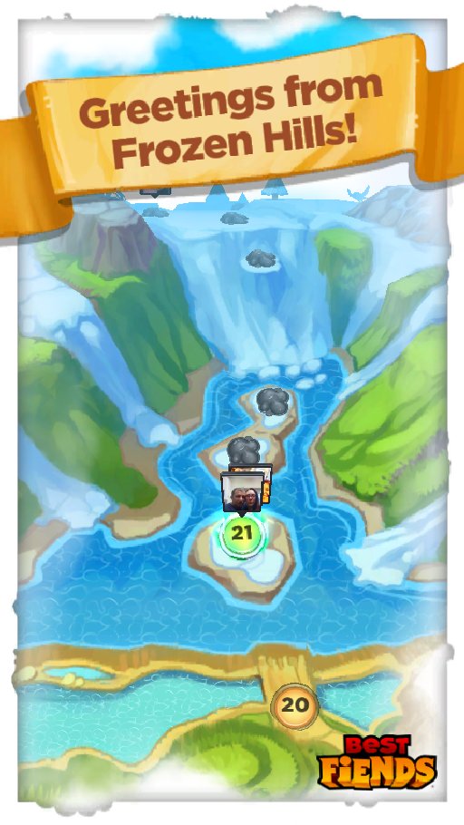 DonnaBale2's tweet photo. Gate Opened! Bring on the Frozen Hills in #BestFiends - Download FREE - https://t.co/K0IEyshEqe via @bestfiends https://t.co/p9RZ7zb3ph