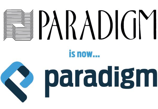 ParadigmEG's tweet photo. Same company with the same values and mission, just with a new, fresh look!! #stayingfresh https://t.co/DBfkMCoyFj